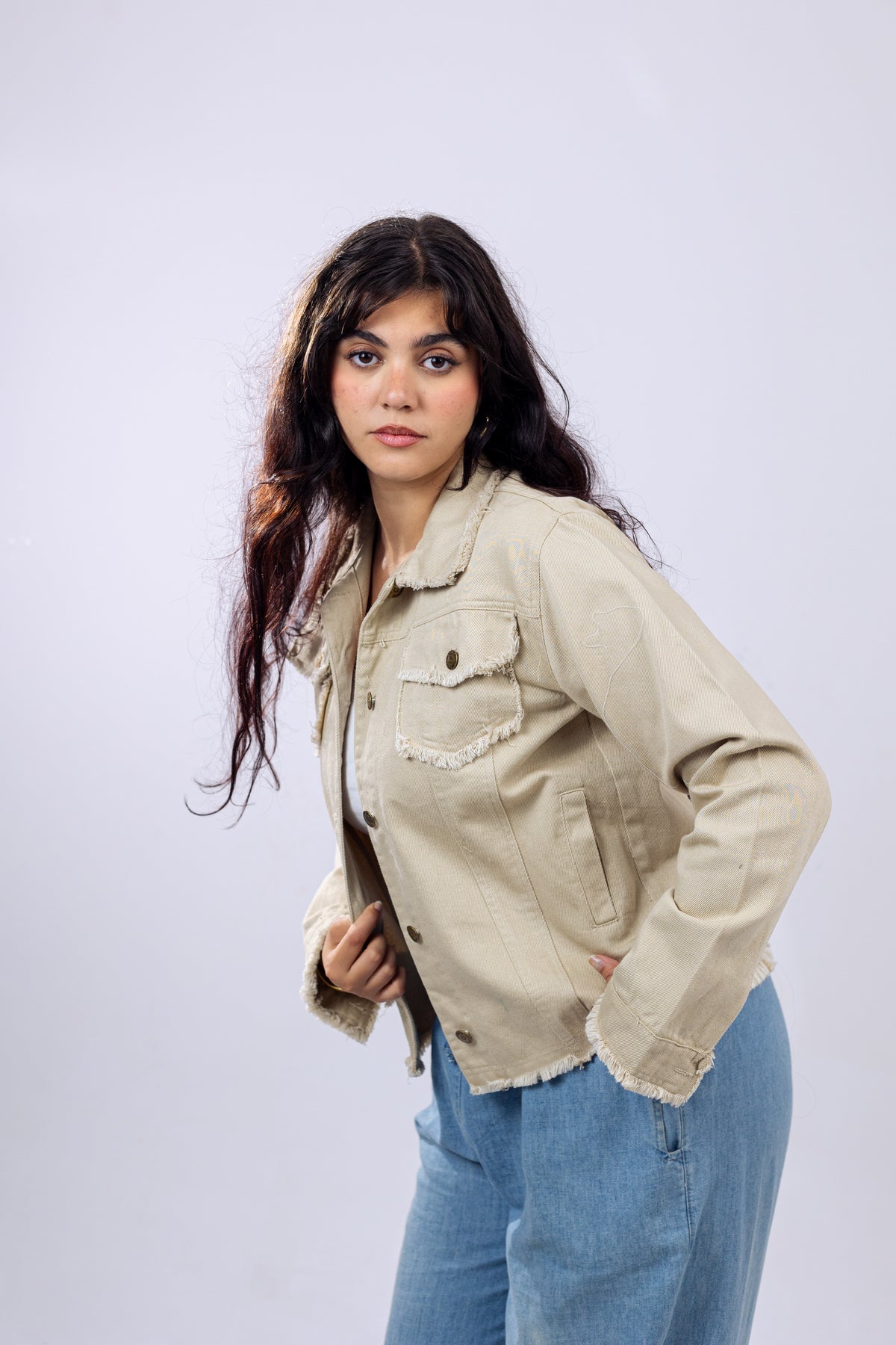 Edge Stitch Jacket.