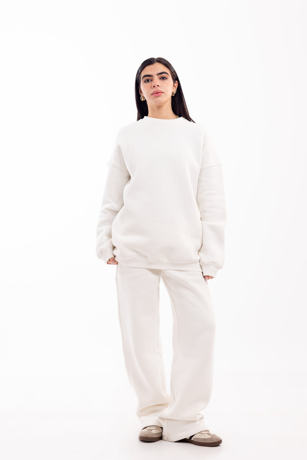 Crew Neck Sweatshirt.