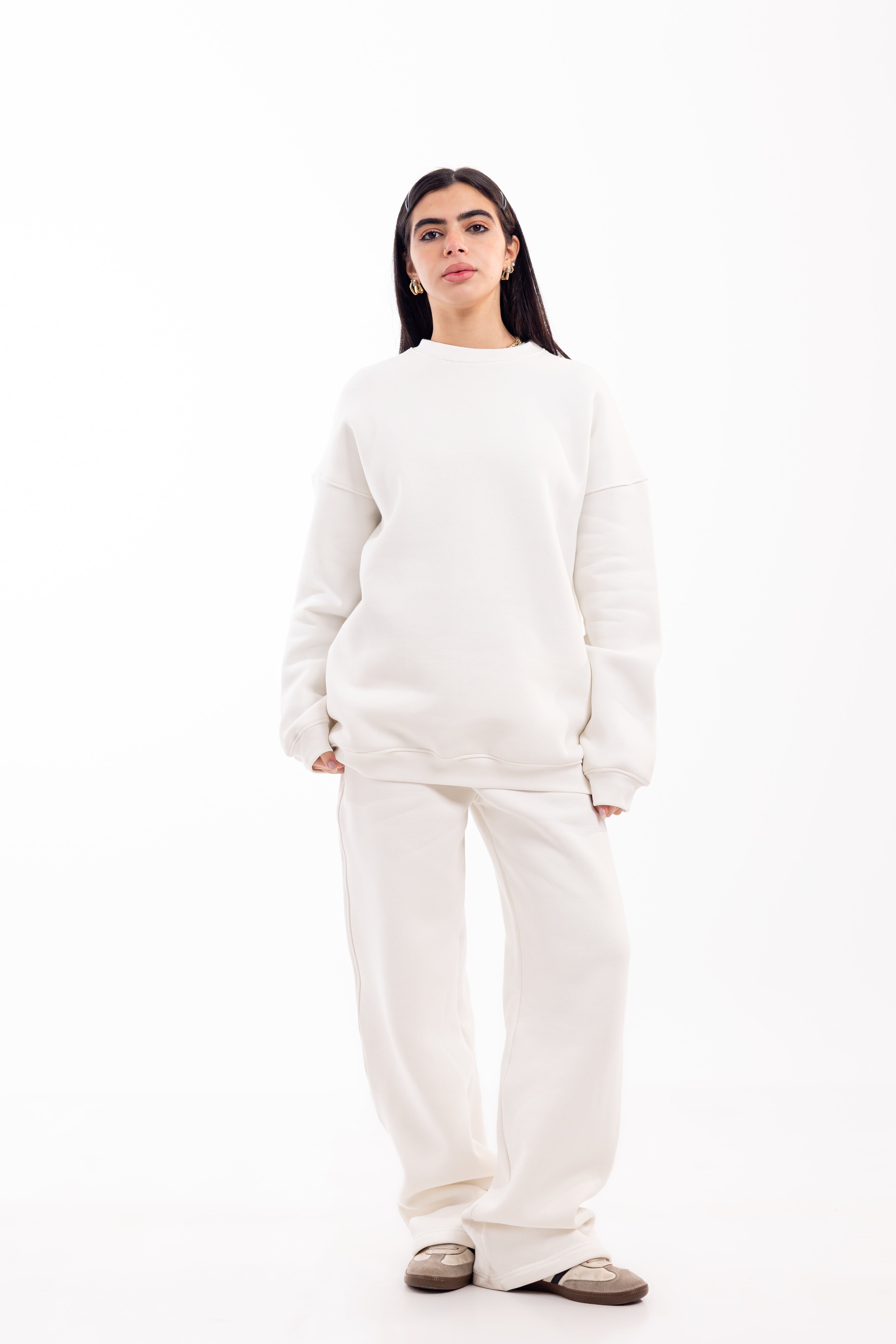 Crew Neck Sweatshirt.