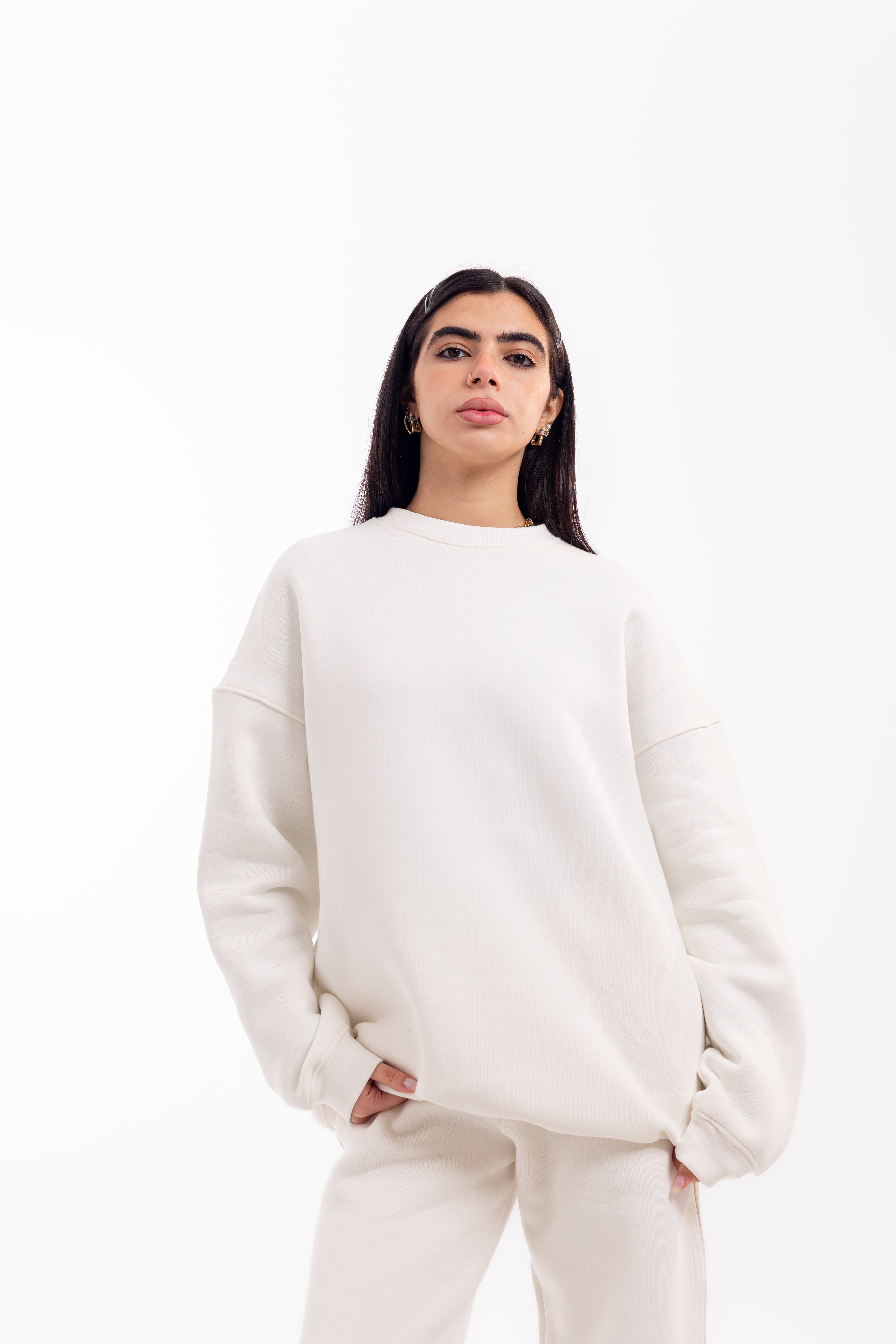 Crew Neck Sweatshirt.