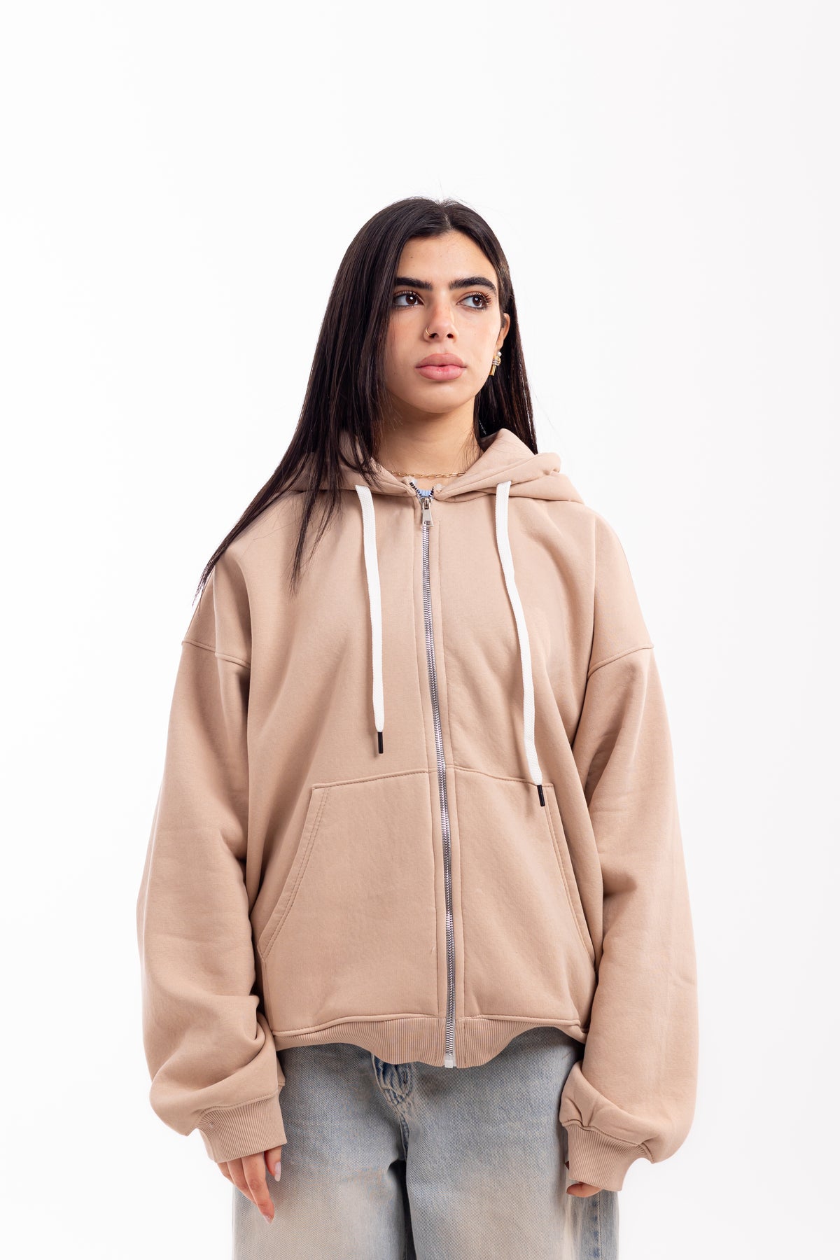 Zip-Up Hoodie.