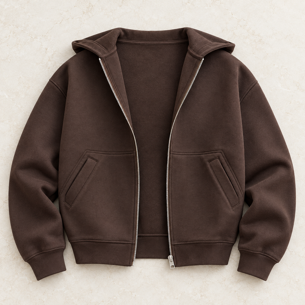 The Essential Zip Hoodie.