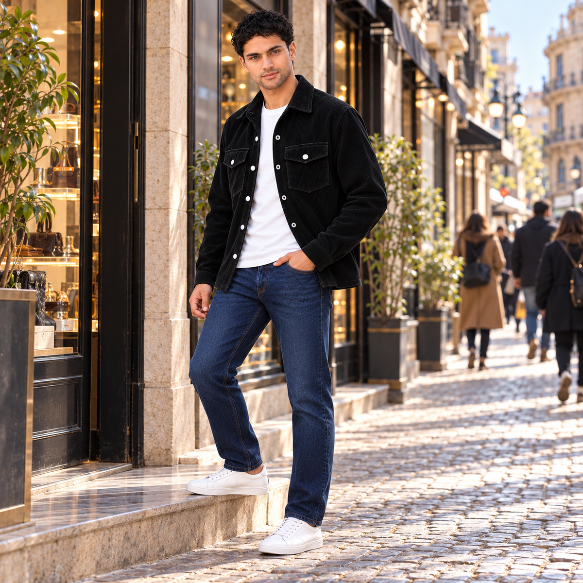 The Corduroy Overshirt.