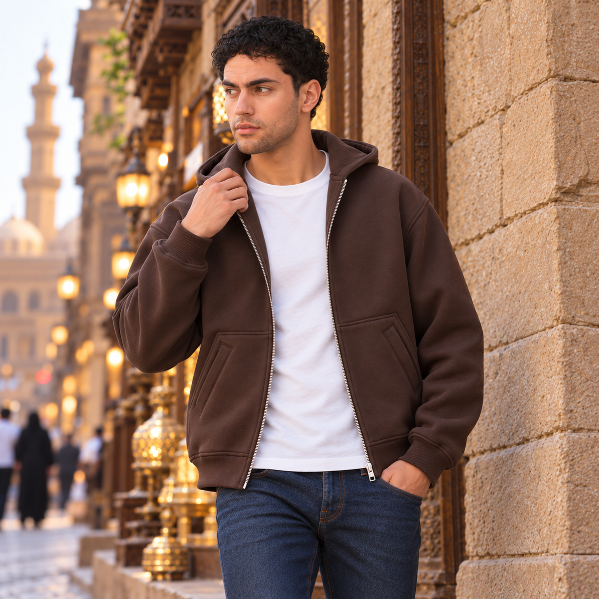 The Essential Zip Hoodie.