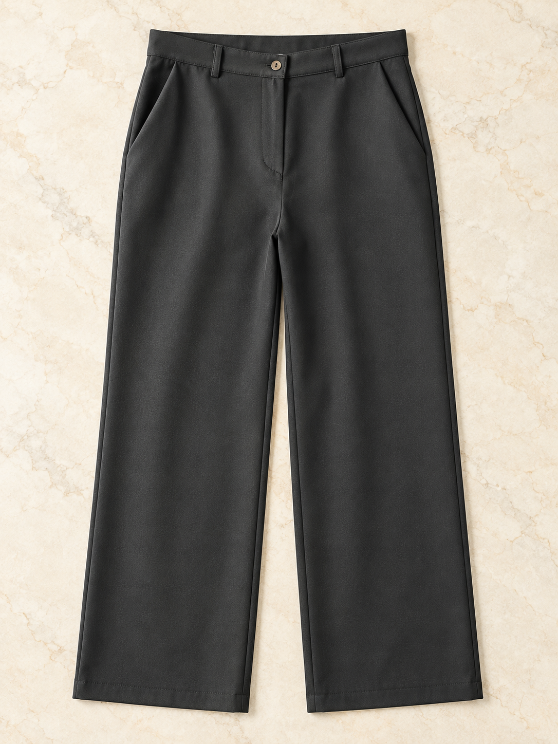 Tailored Wide-Leg Trousers.
