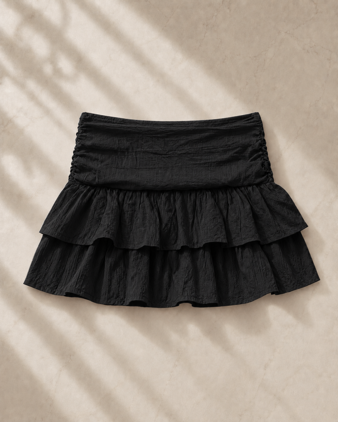 Layered Mini Skirt.