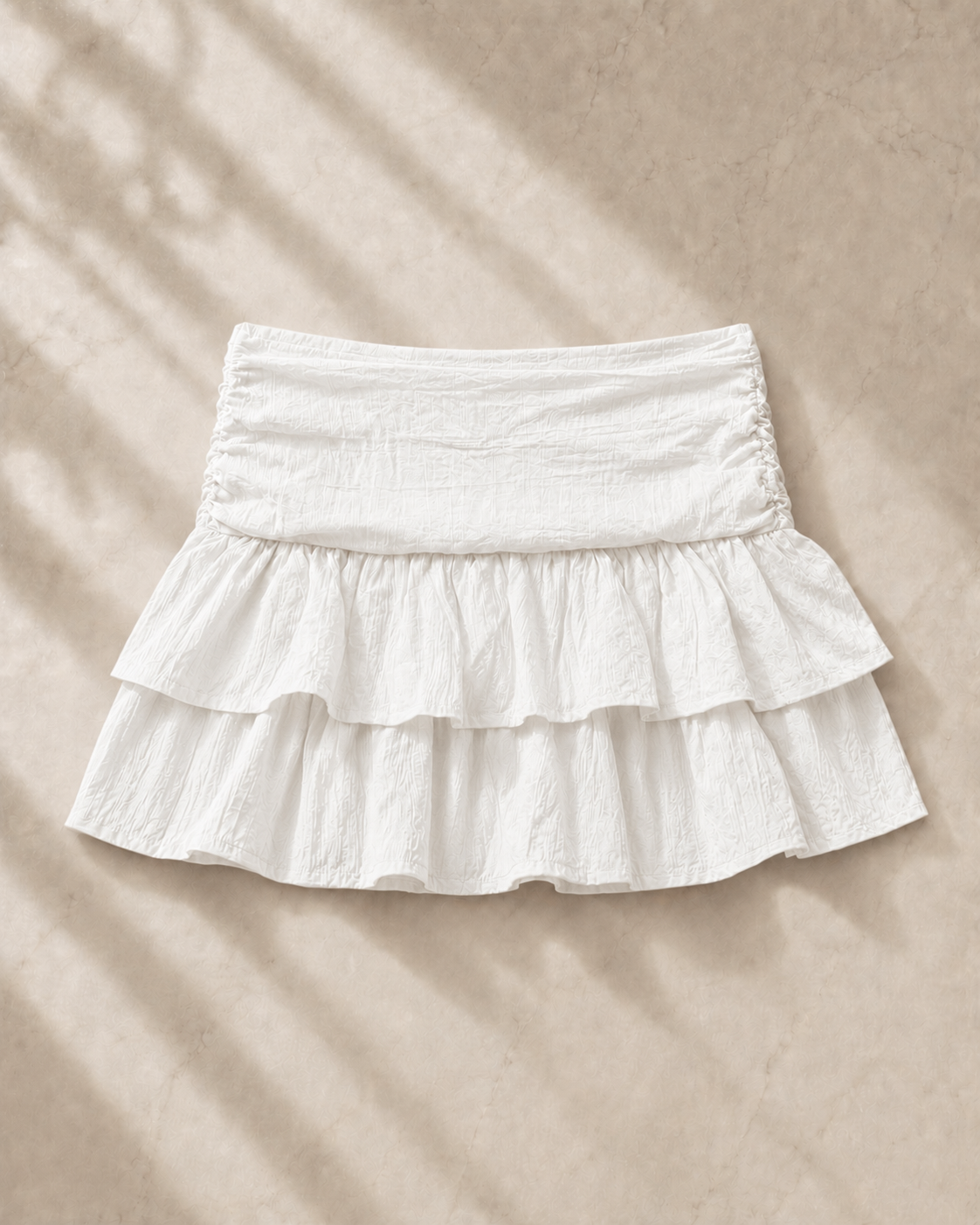 Layered Mini Skirt.