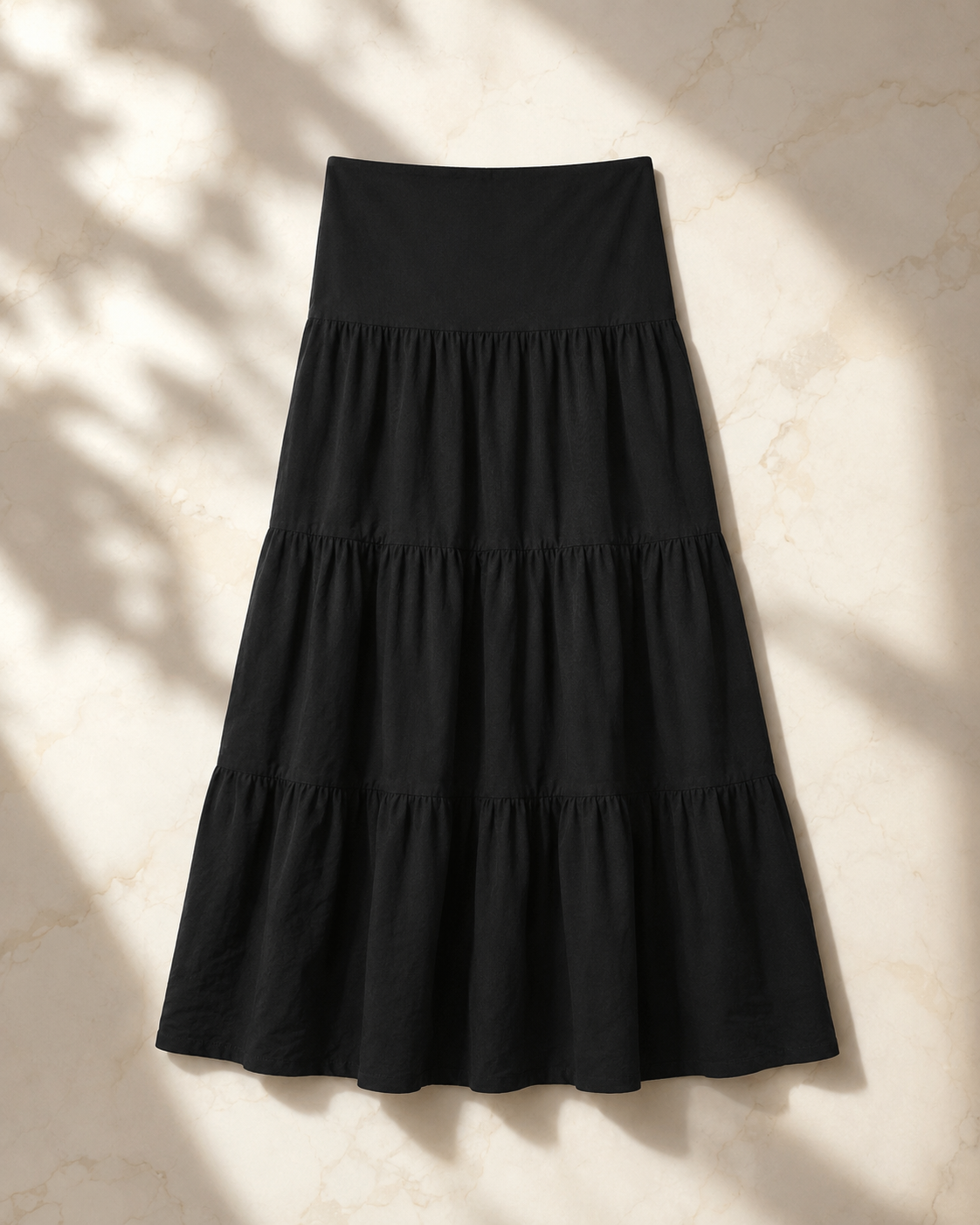 Layered Maxi Skirt.