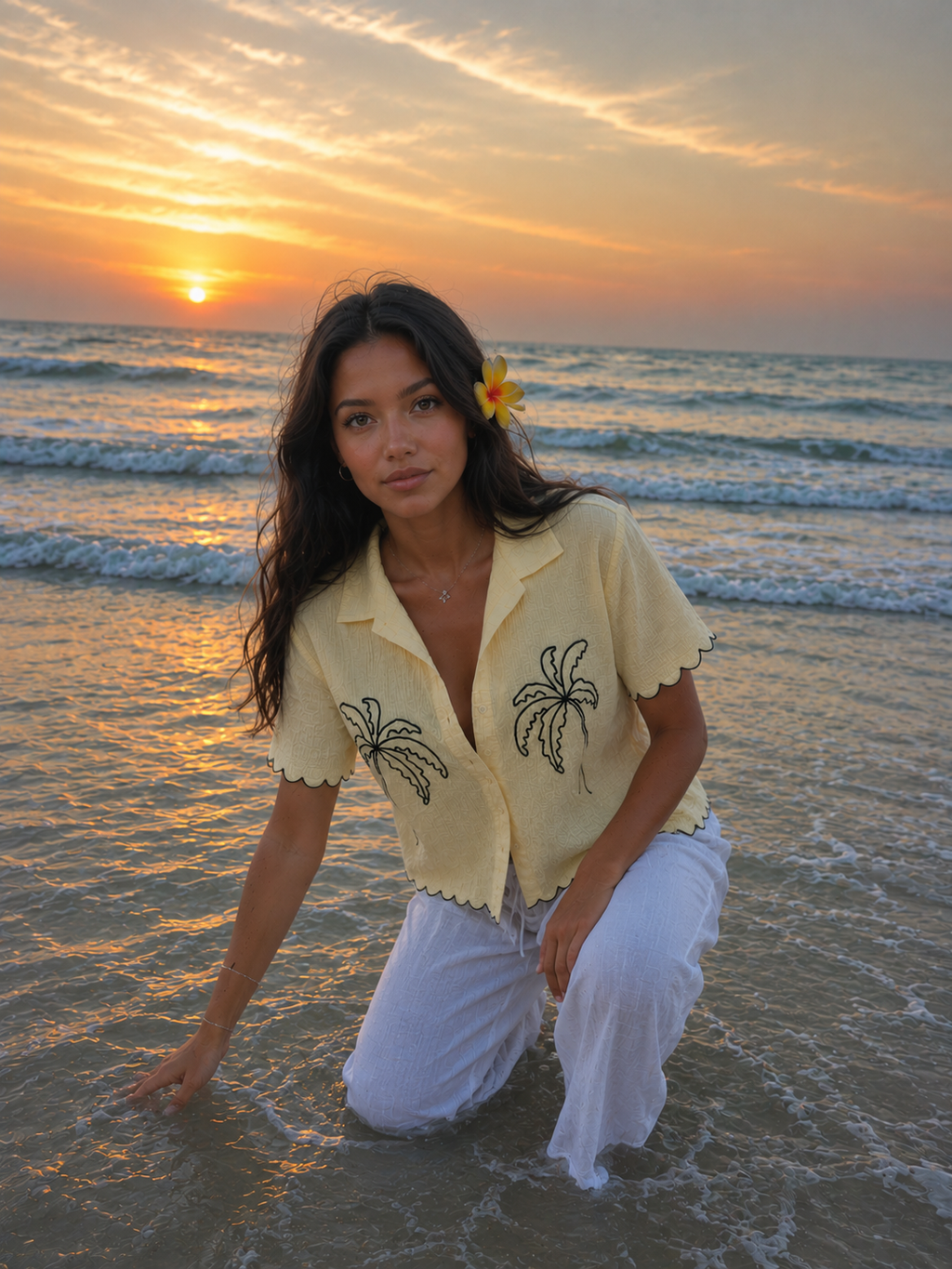 Palm Outline Shirt.