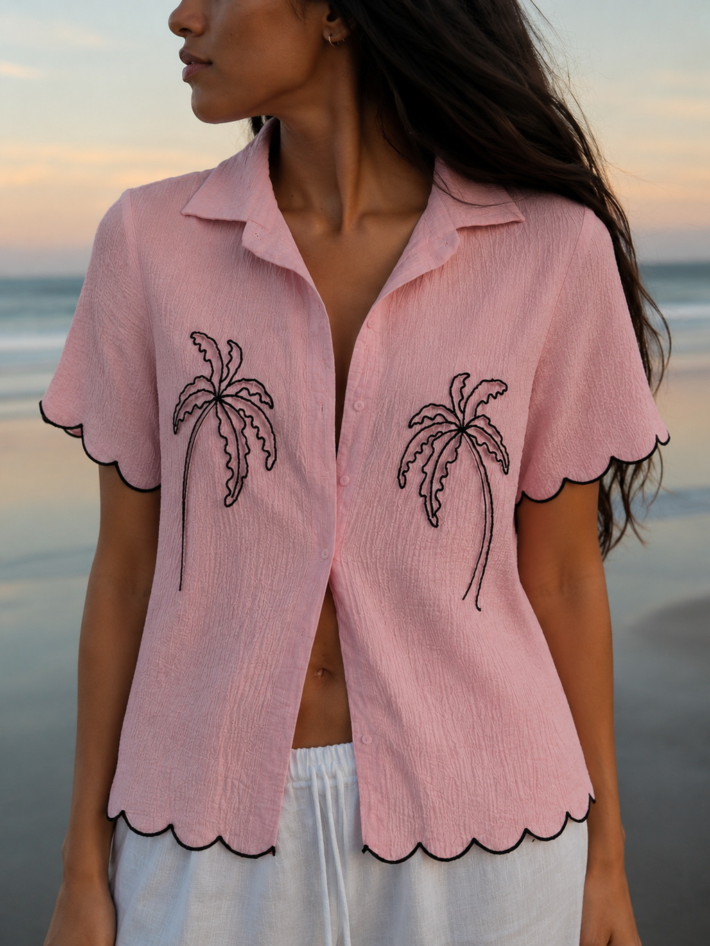 Palm Outline Shirt.
