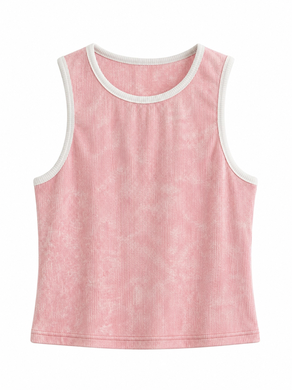 Stonewashed Ribbed Top.