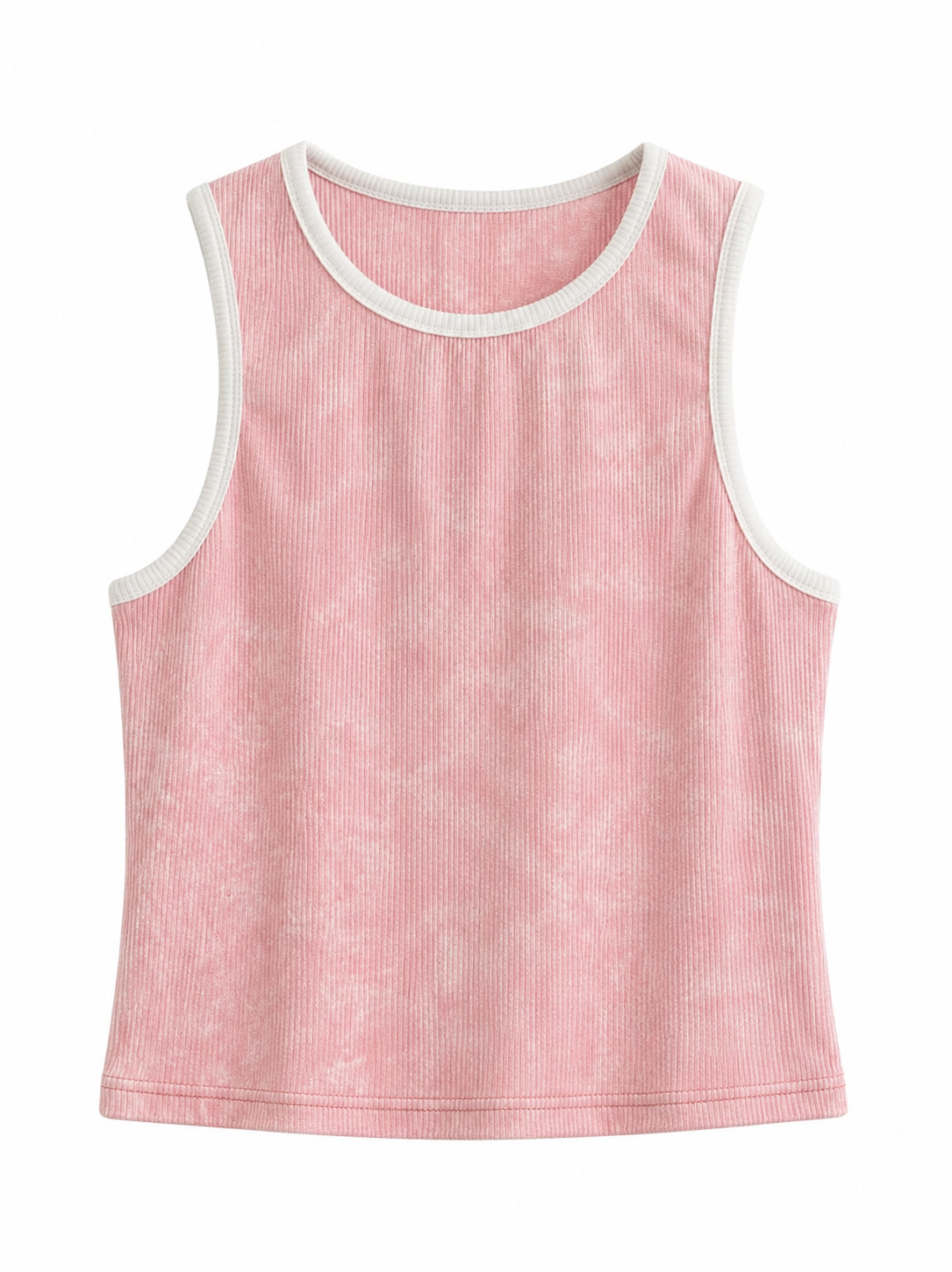 Stonewashed Ribbed Top.