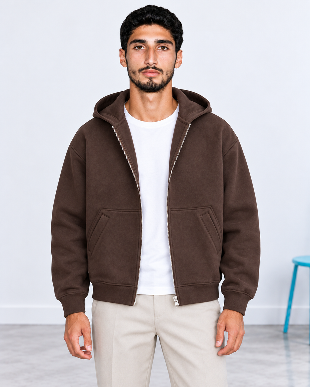The Essential Zip Hoodie.