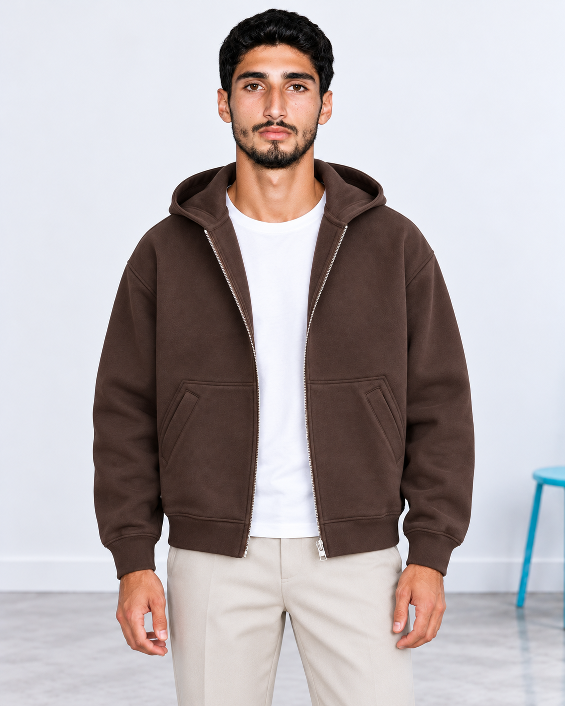 The Essential Zip Hoodie.