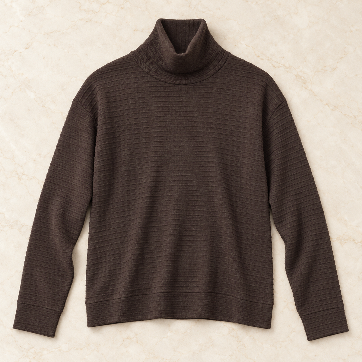 The Ribbed Turtleneck.