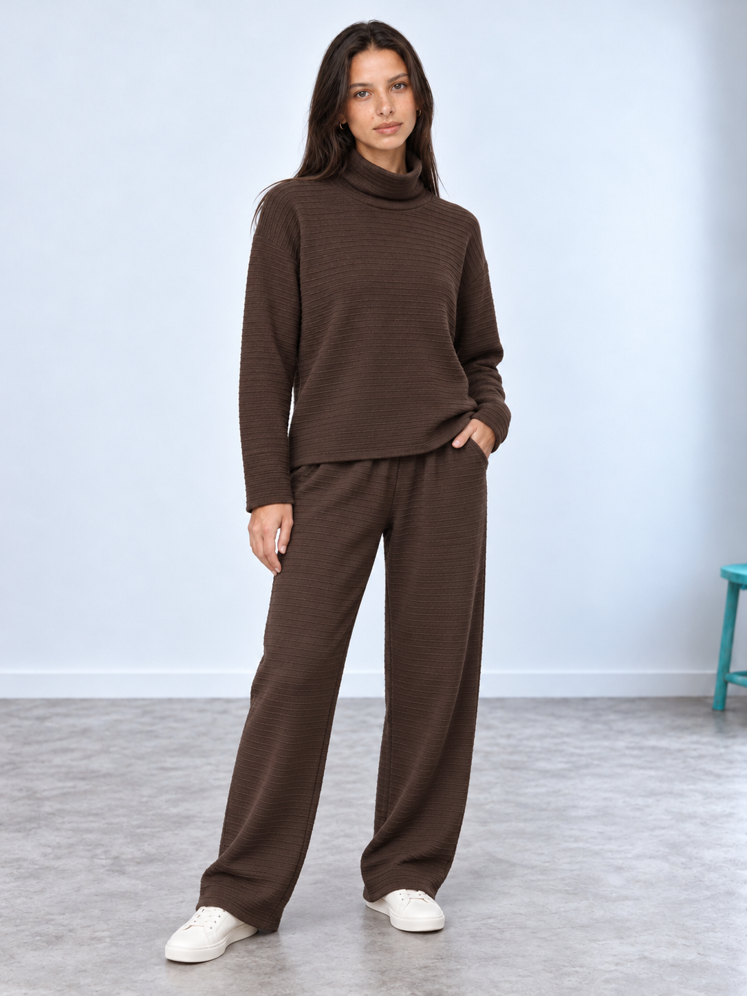 The Ribbed Comfort Set.