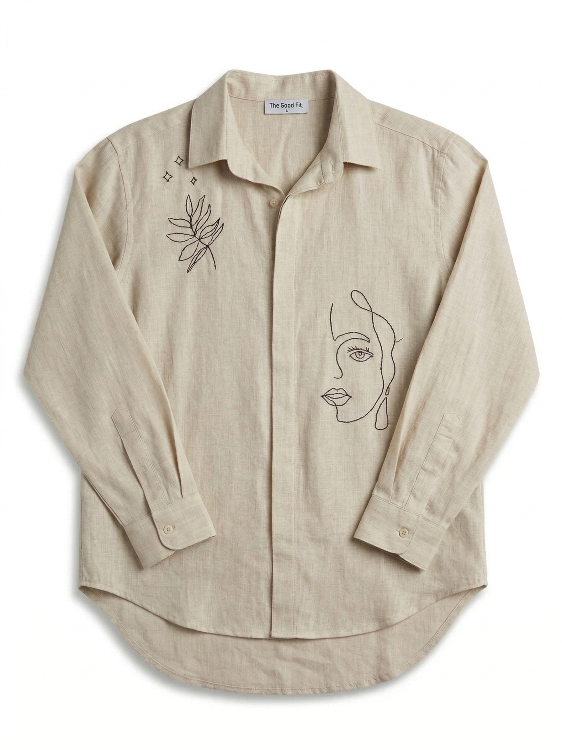 The Outline Linen Shirt.