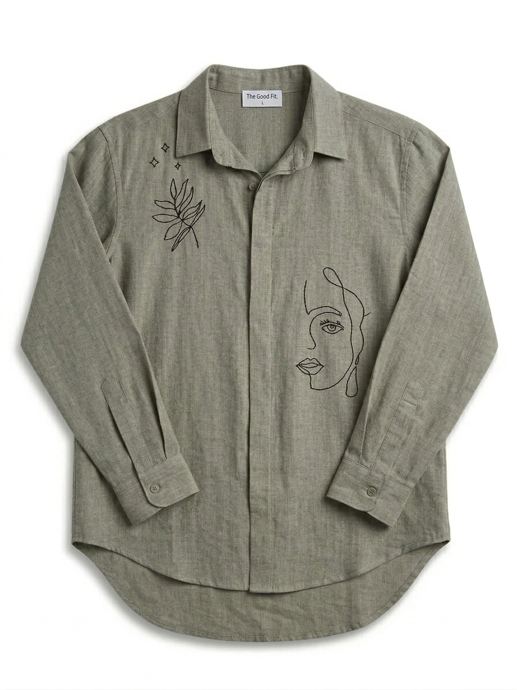 The Outline Linen Shirt.