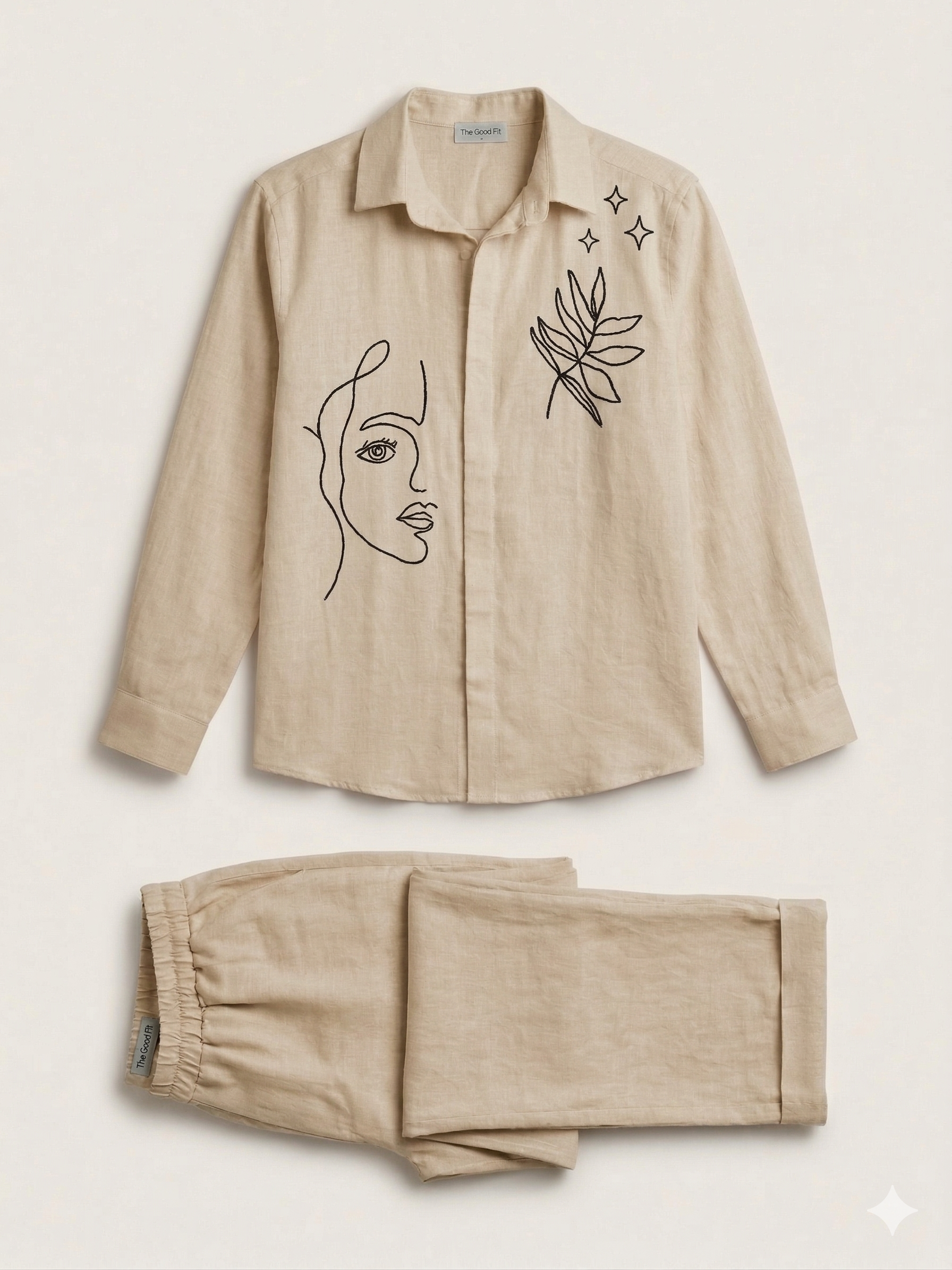 The Outline Linen Set.