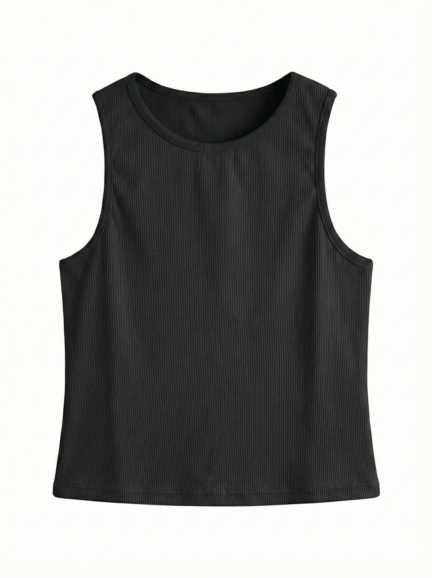 Ribbed Tank Top.