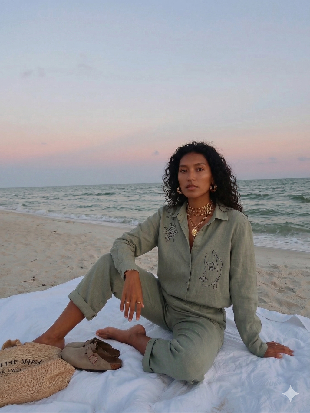 The Outline Linen Shirt.