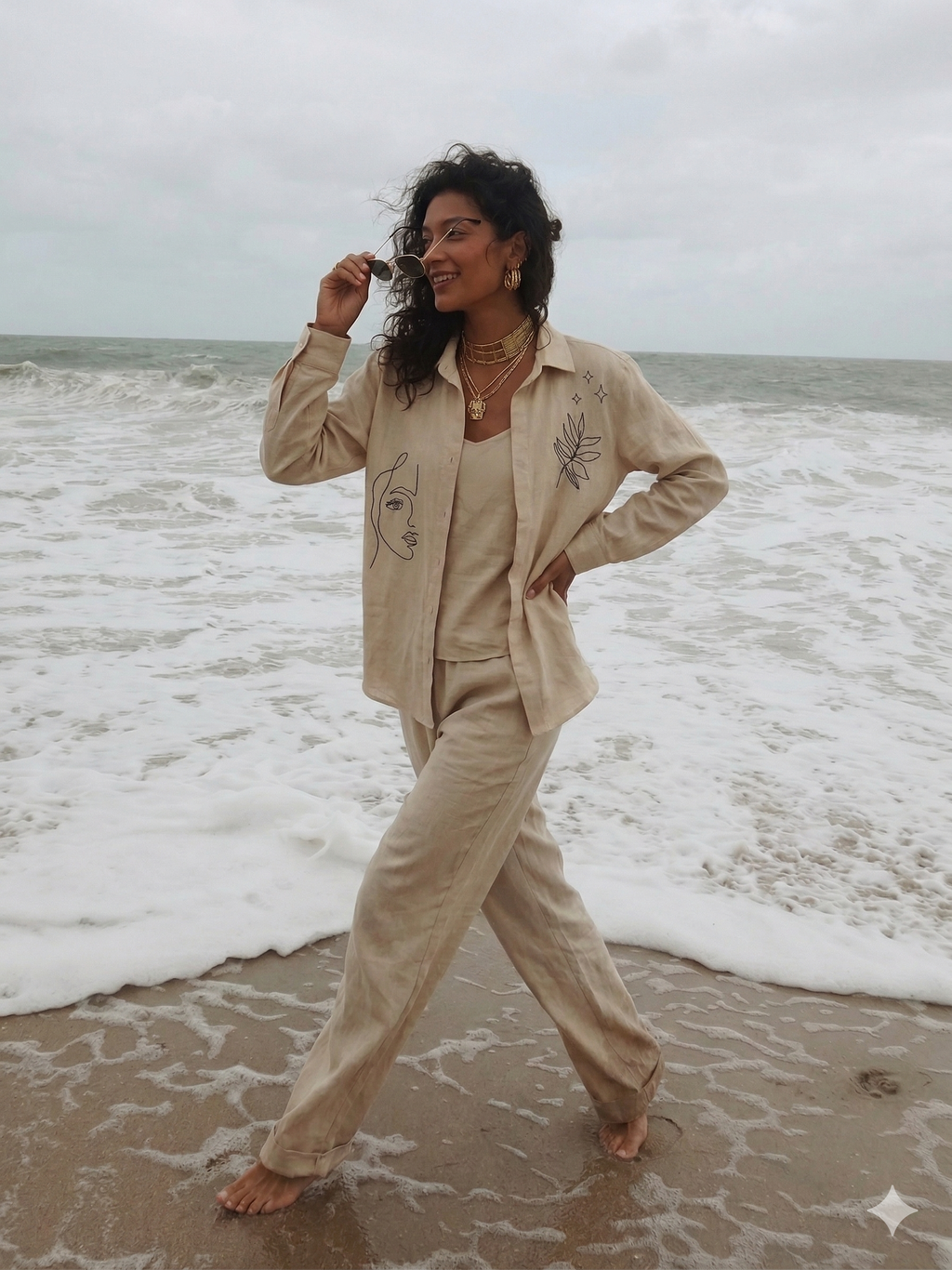 The Outline Linen Shirt.