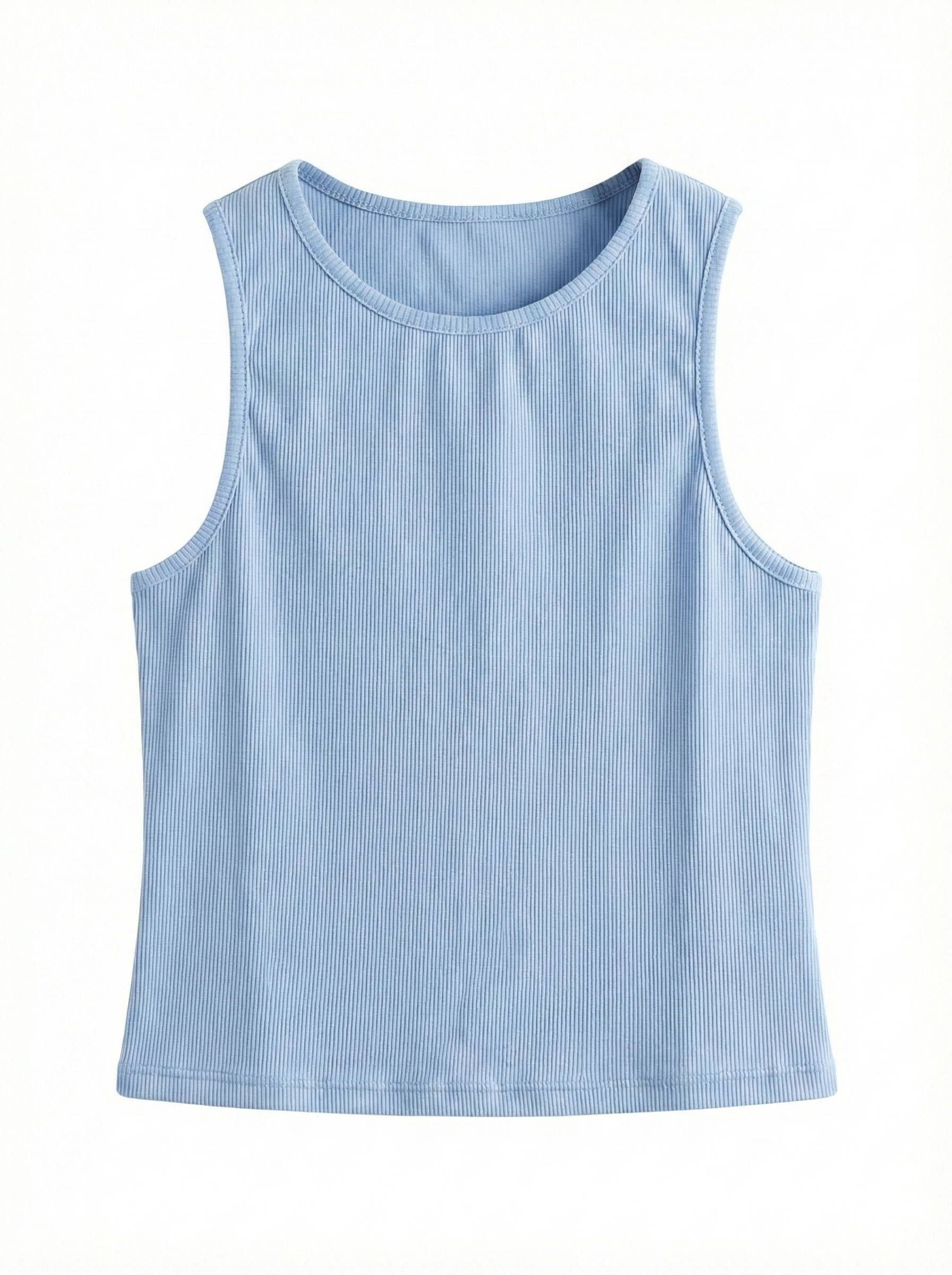 Ribbed Tank Top.