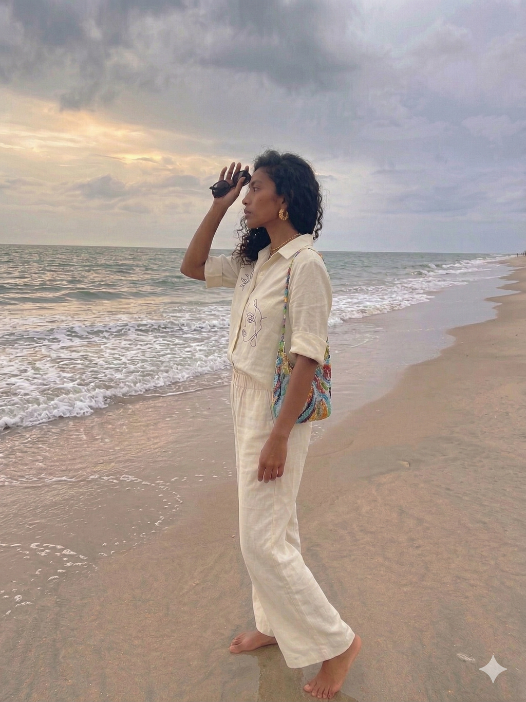 The Outline Linen Shirt.