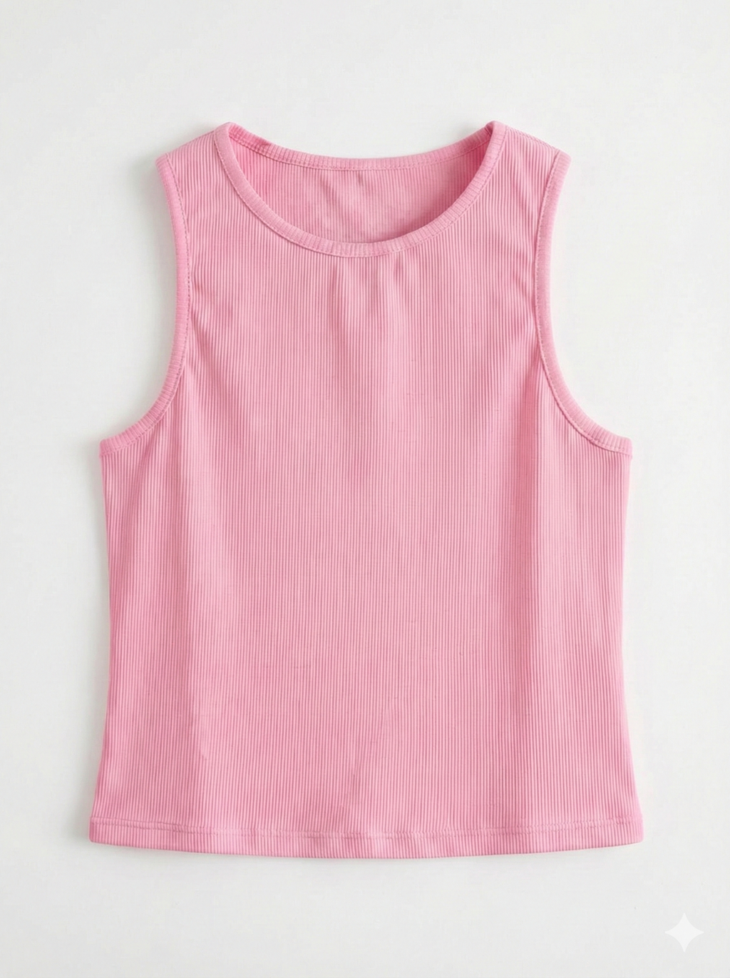 Ribbed Tank Top.