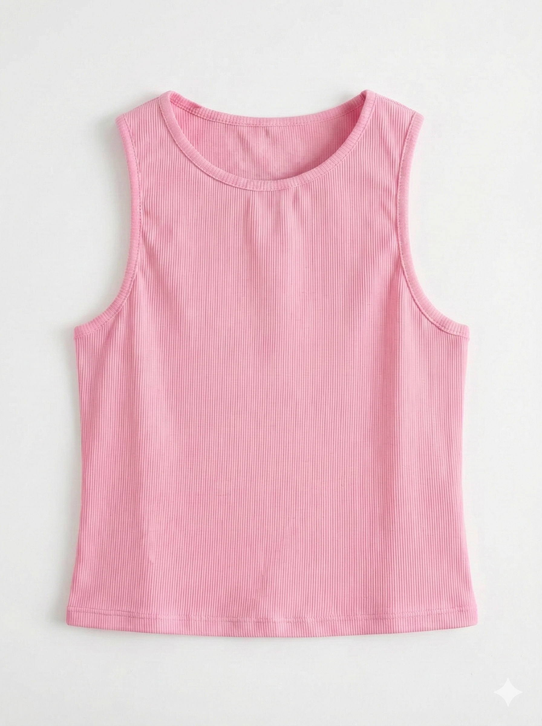 Ribbed Tank Top.