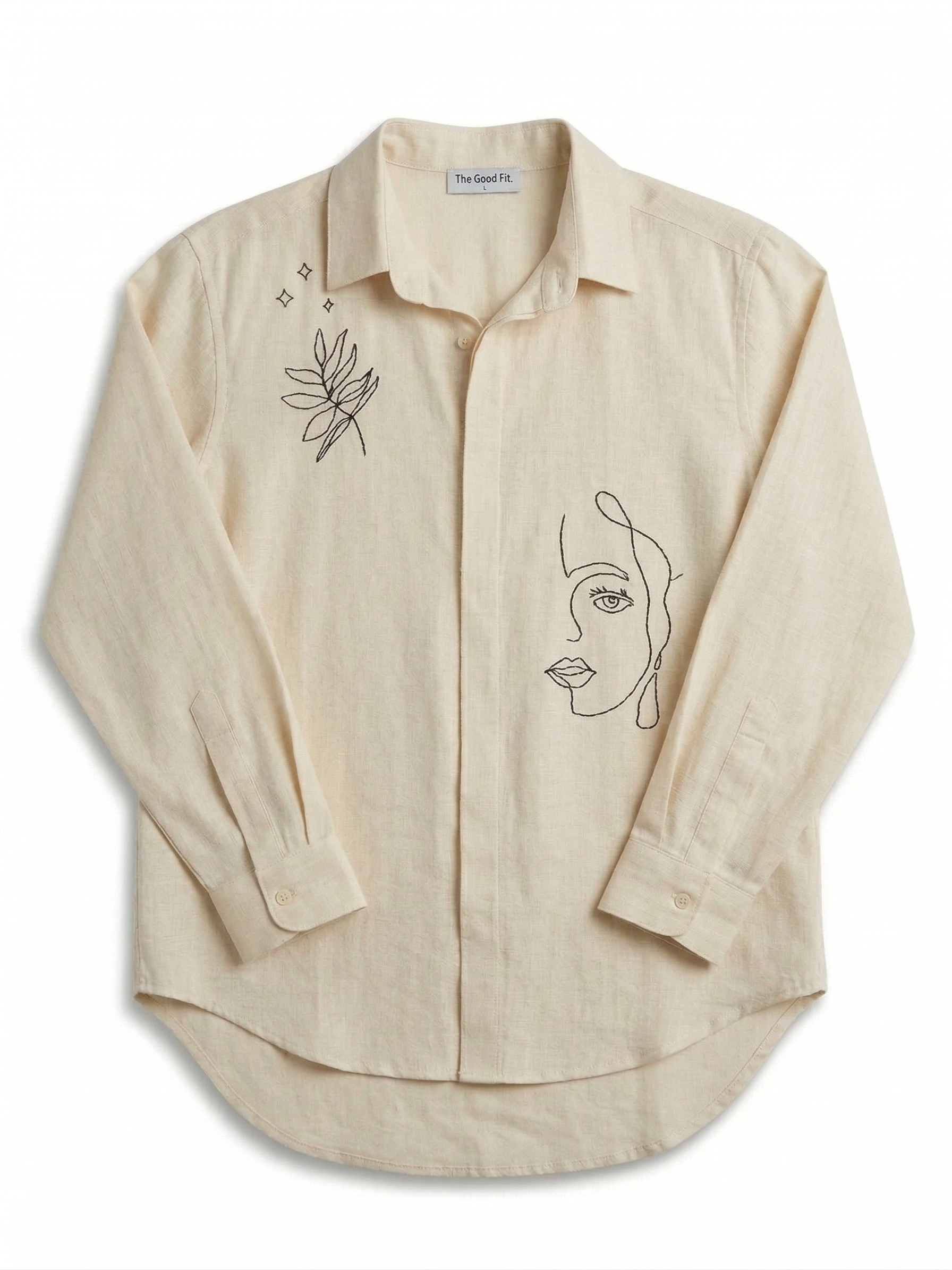 The Outline Linen Shirt.