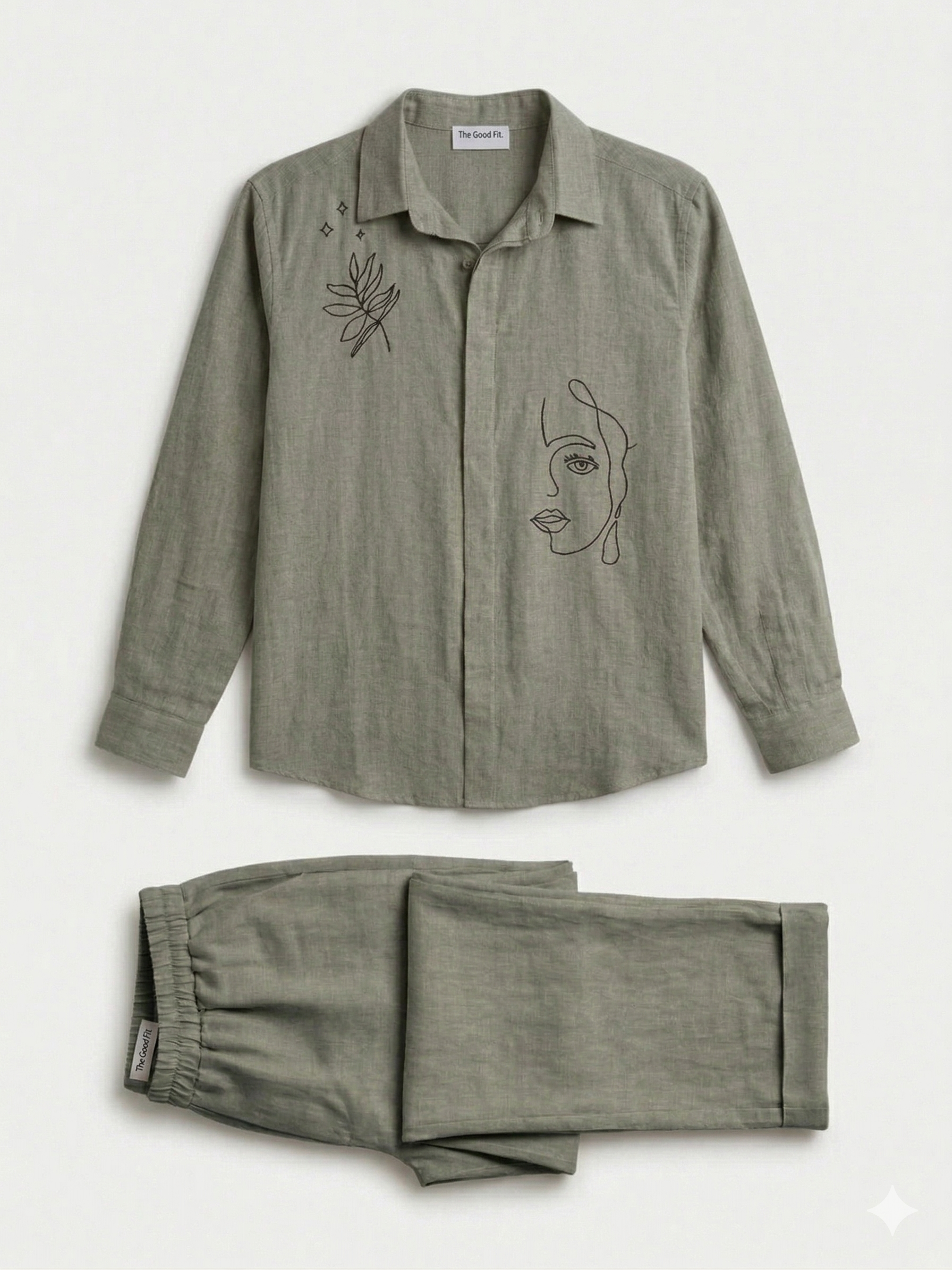 The Outline Linen Set.
