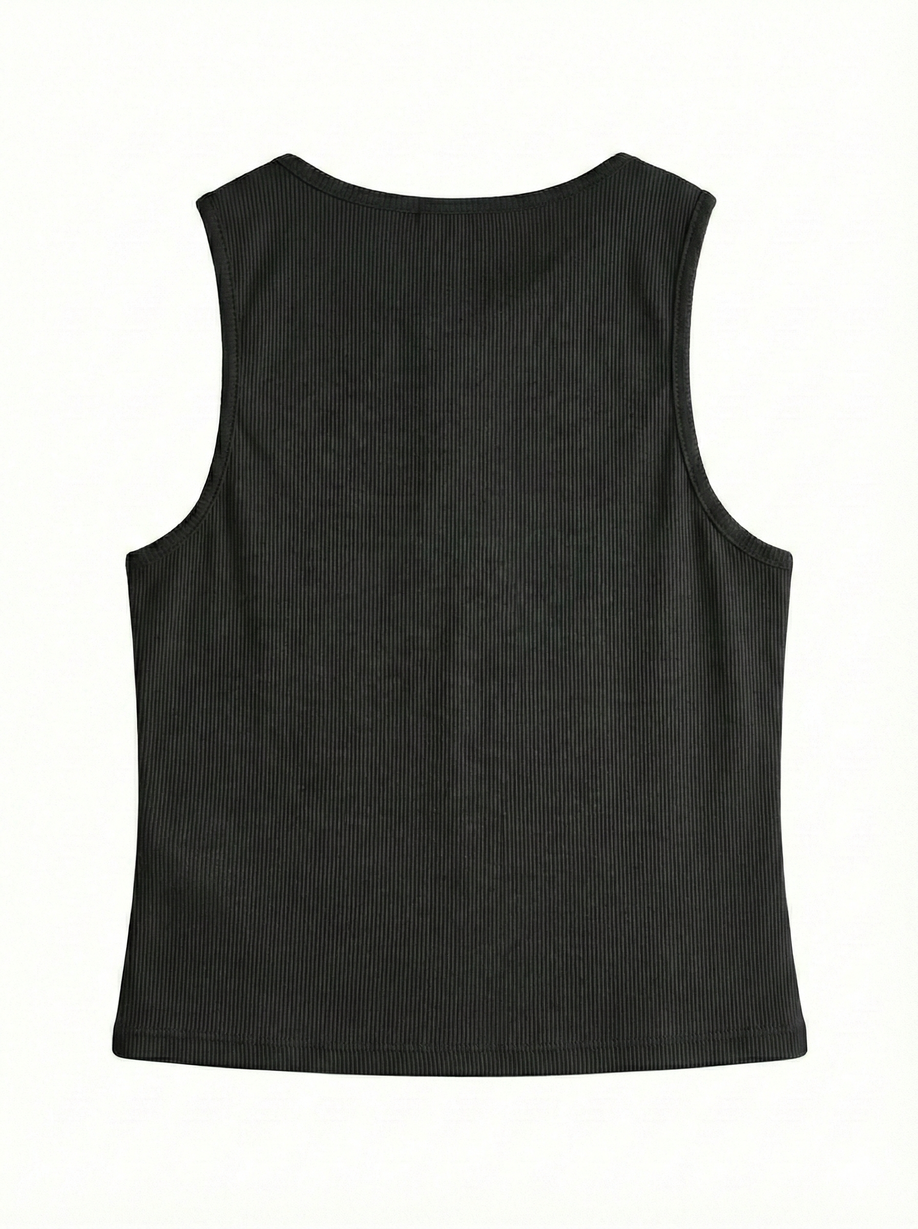 Ribbed Tank Top.