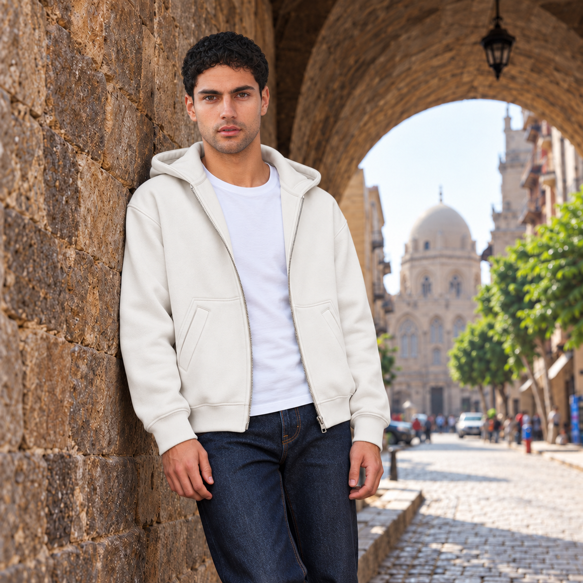 The Essential Zip Hoodie.