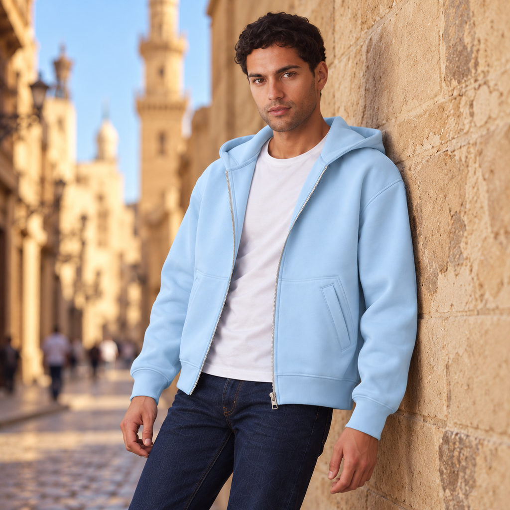 The Essential Zip Hoodie.