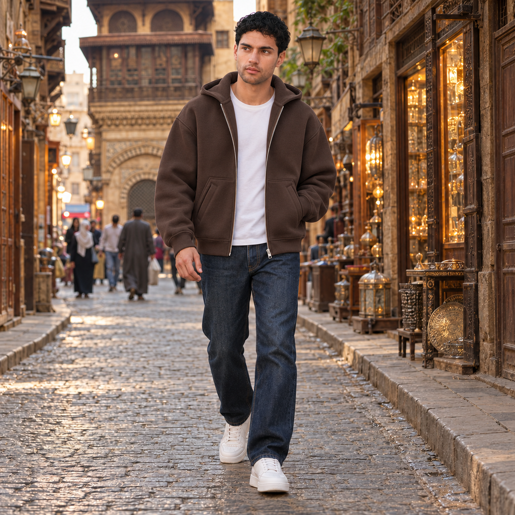 The Essential Zip Hoodie.