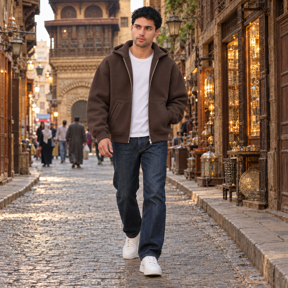 The Essential Zip Hoodie.