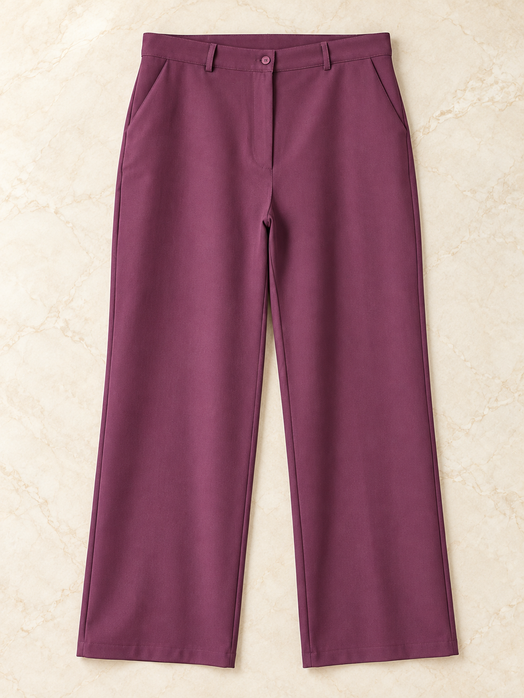 Tailored Wide-Leg Trousers.