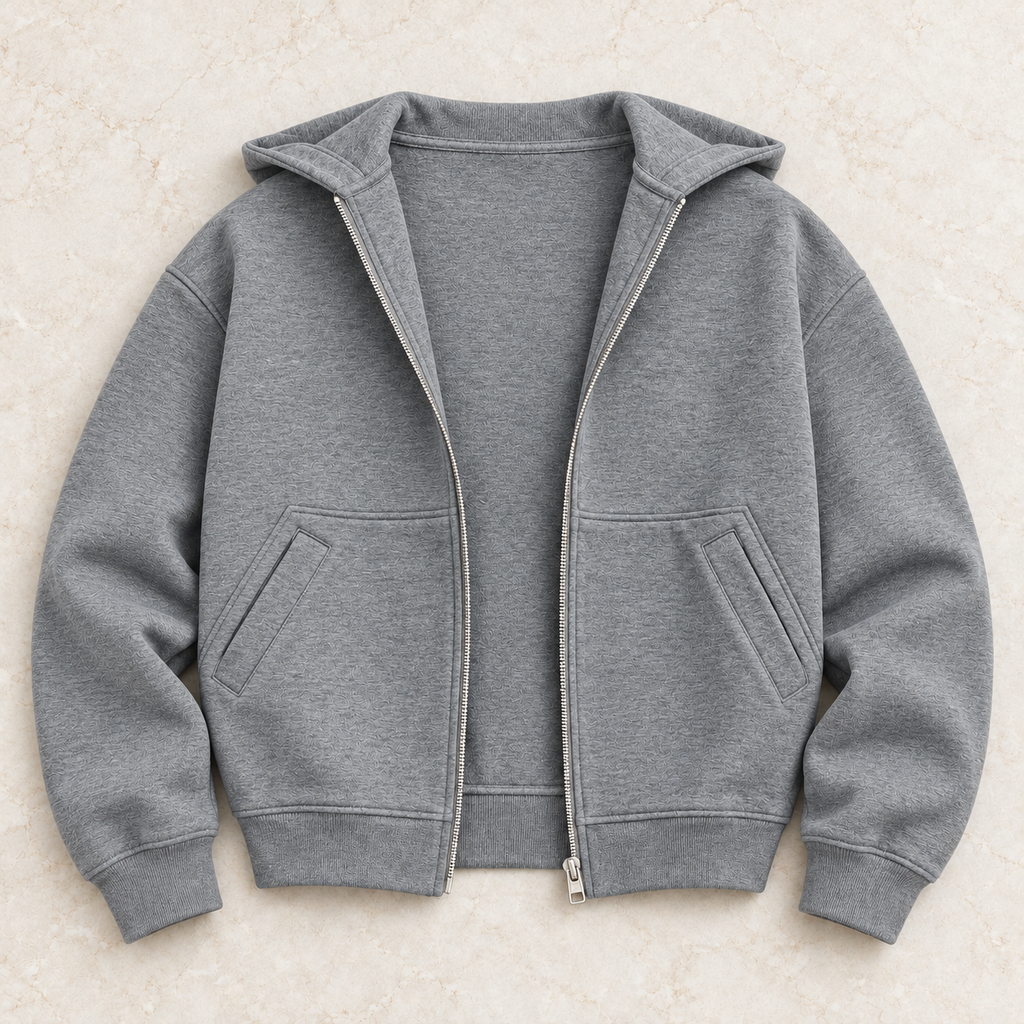 The Essential Zip Hoodie.