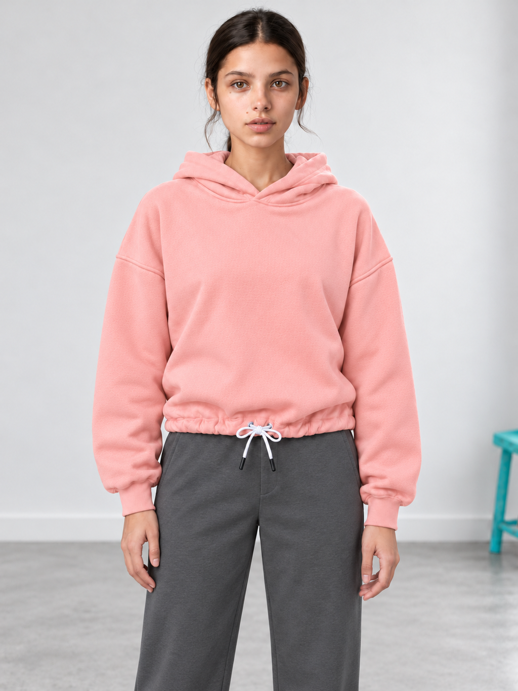 The Drawstring Hoodie.