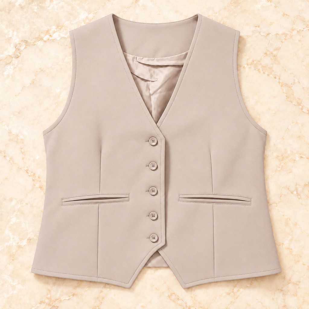 Classic Tailored Vest.