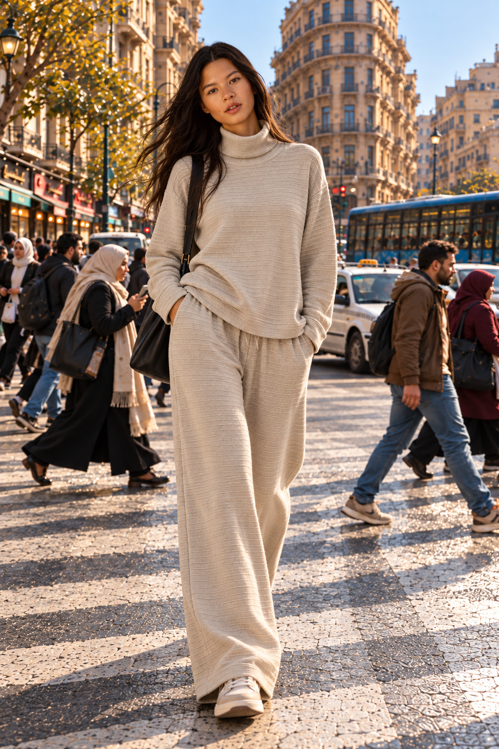 The Ribbed Comfort Set.