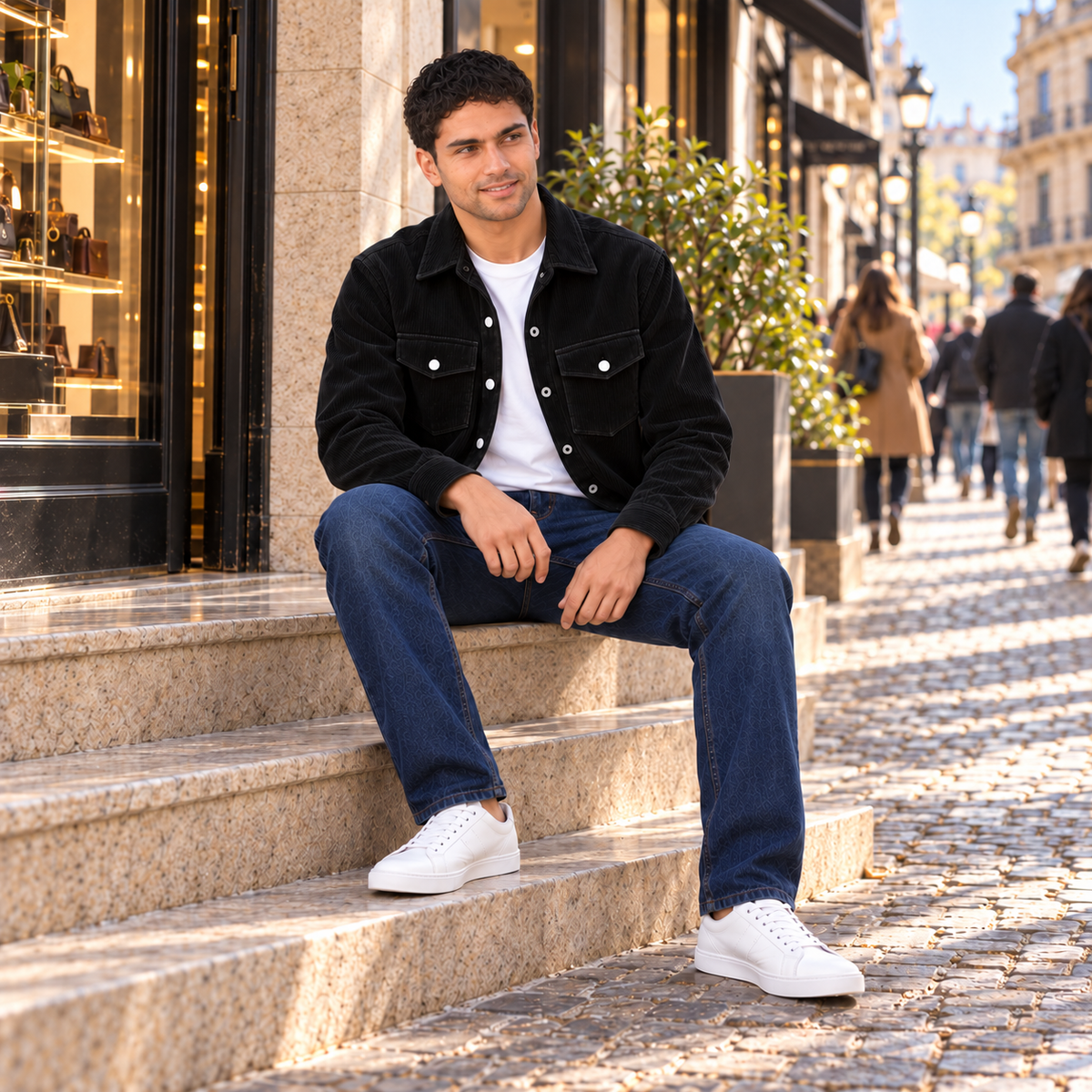 The Corduroy Overshirt.