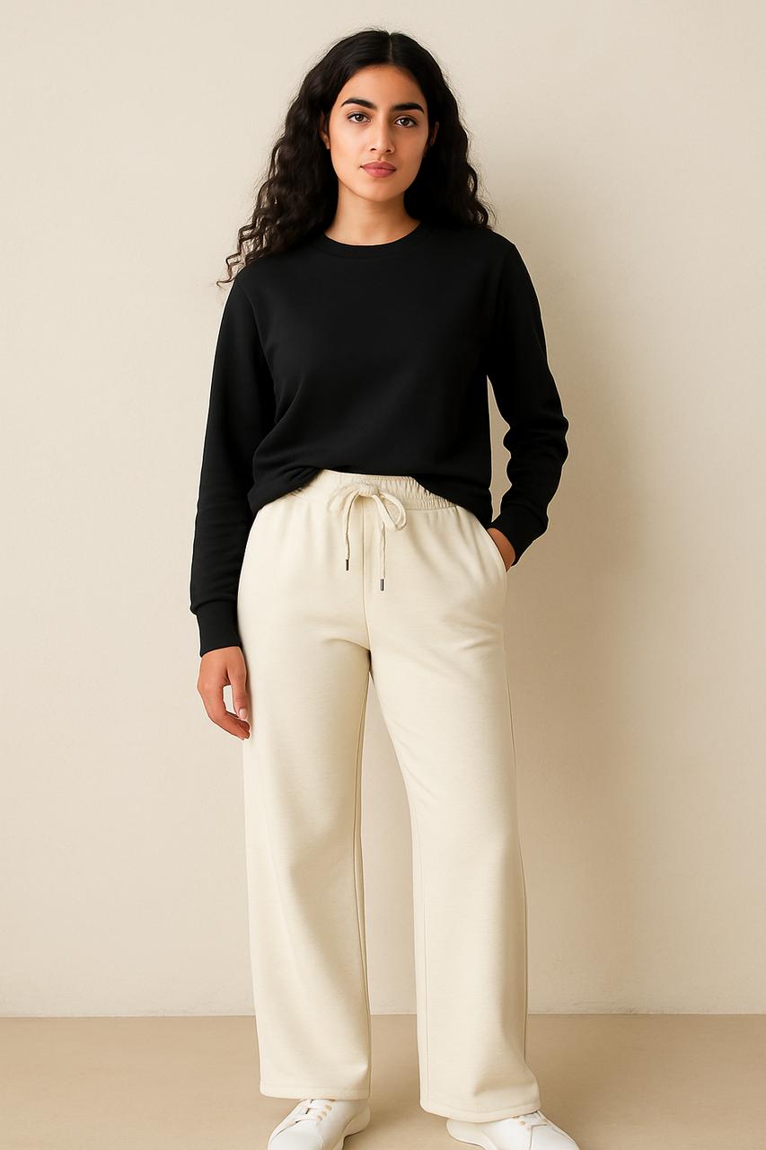 Wide Leg Sweatpants.