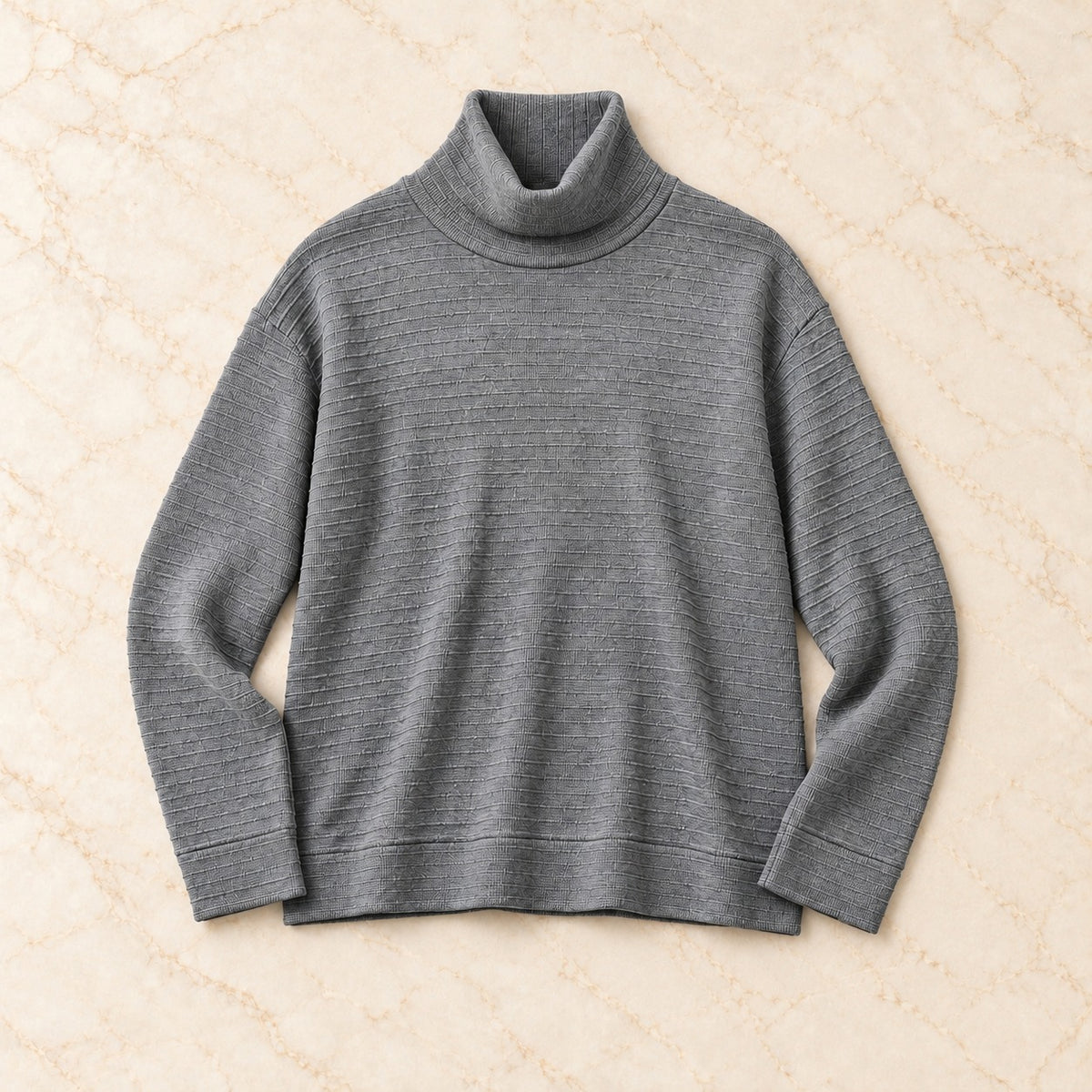 The Ribbed Turtleneck.
